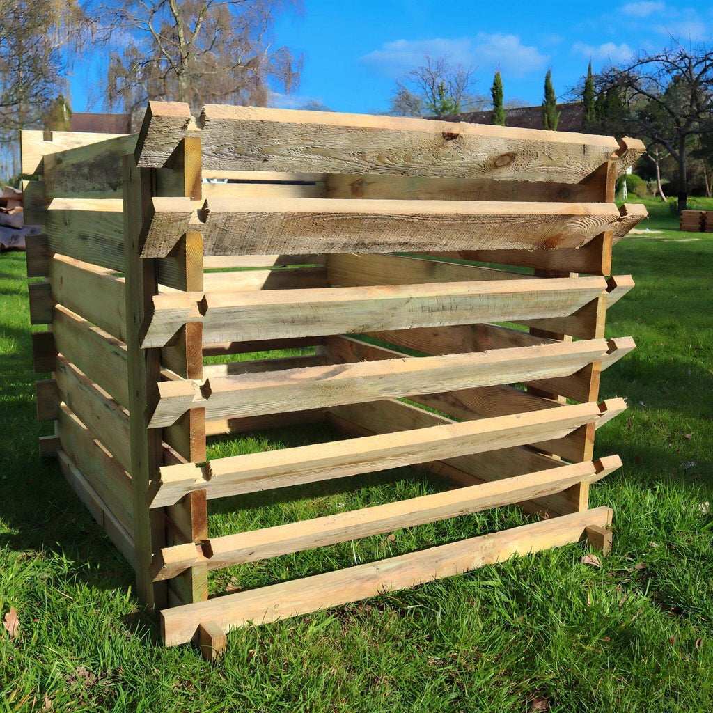 718 Litre Easy Fill Wooden Compost Bin – Pressure-Treated Pine