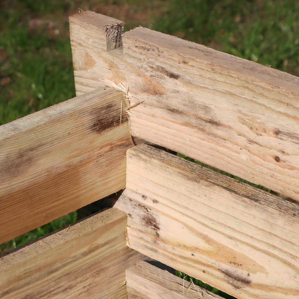 897 Litre Easy Fill Wooden Compost Bin – Extra Large Pressure-Treated Pine