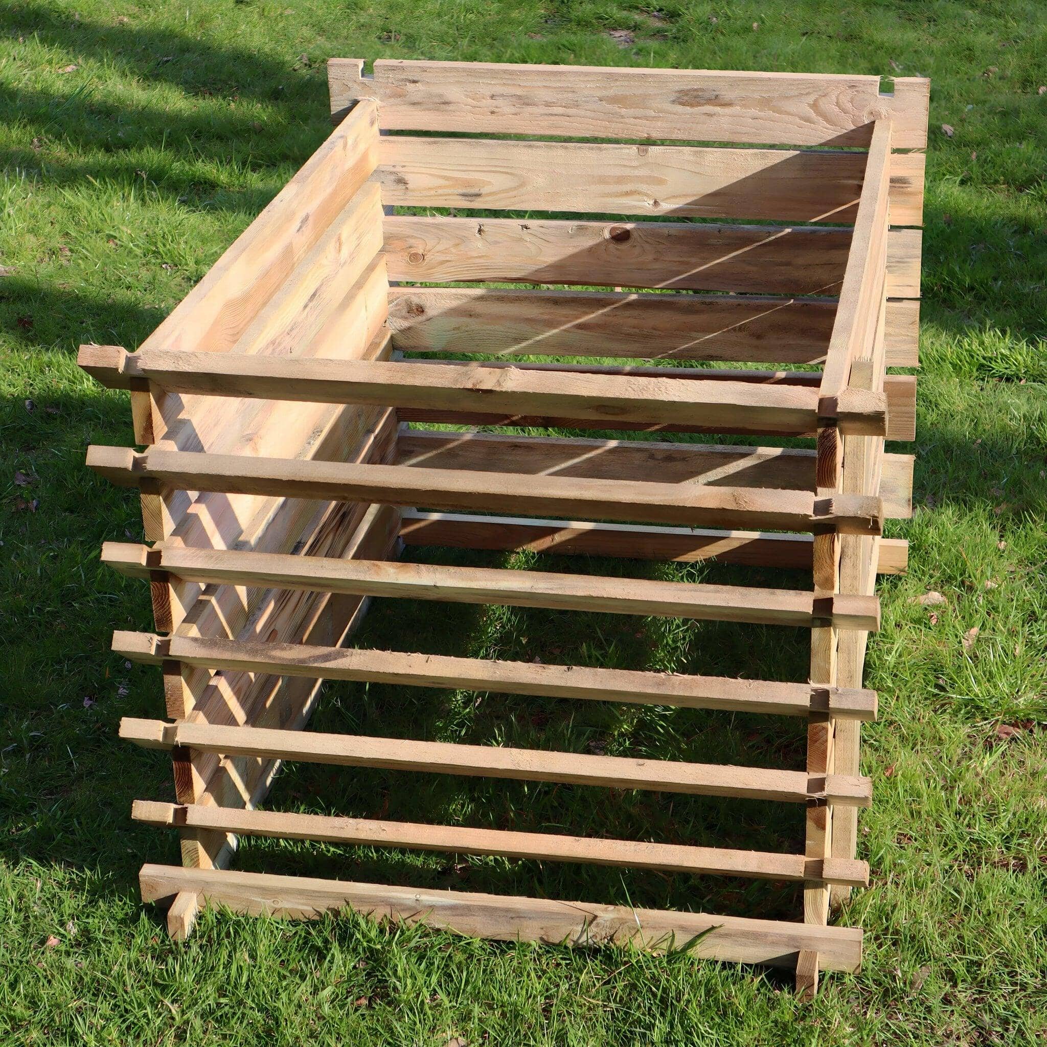 718 Litre Easy Fill Wooden Compost Bin – Pressure-Treated Pine