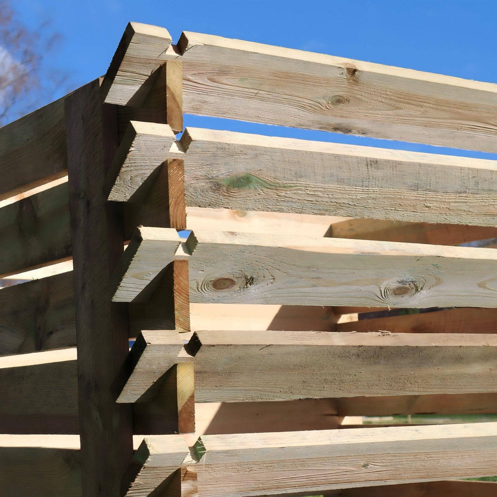 718 Litre Easy Fill Wooden Compost Bin – Pressure-Treated Pine